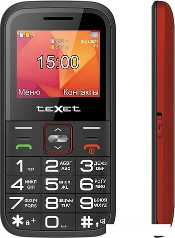 Мобильный телефон TeXet TM-B418 (красный)
