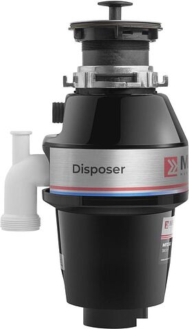 Измельчитель пищевых отходов Meferi MFD380 PUSH POWER с пневмокнопкой в комплекте