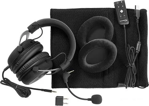 Наушники с микрофоном HyperX Cloud II (темно-серый)
