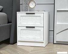 Тумба Интерлиния Концепт Тренд КТ-ТК1-57 (белый платинум/дуб полярный)