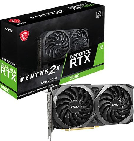 Видеокарта MSI GeForce RTX 3060 Ventus 2X 8G