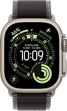 Умные часы Apple Watch Ultra 3 LTE 49 мм (титановый корпус, природный/черный, нейлоновый ремешок размера M/L)