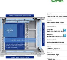 Корпус XASTRA QR600 7ARGB C10-UC (белый)
