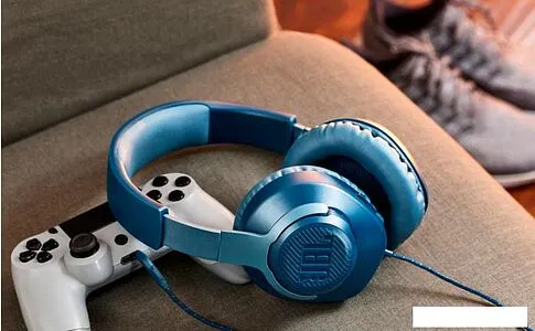 Наушники JBL Quantum 100 (синий)