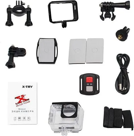 Экшен-камера X-try XTC260 RC Real 4K Wi-Fi Standart