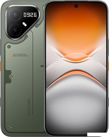 Телефон Tecno Pova 8 Pro 5G LK7 12GB/256GB (зеленый)