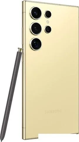 Смартфон Samsung Galaxy S24 Ultra SM-S928B 256GB (титановый желтый)