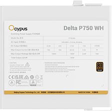Блок питания Ocypus Delta P750 Delta-P750-B1FDWH025X-EU
