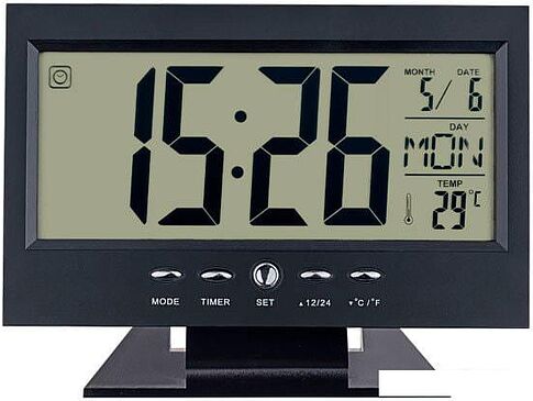 Радиочасы Perfeo Set PF-S2618 (черный)