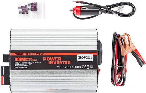 Автомобильный инвертор GEOFOX MD 600W/24V