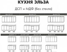 Готовая кухня Артём-Мебель Эльза СН-114 без стекла МДФ 2.0м (бетон белый/бетон серый) Готовая кухня Артём-Мебель Эльза СН-114 без стекла МДФ 2.0м (бетон белый/бетон серый)