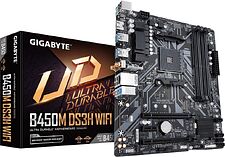 Материнская плата Gigabyte B450M DS3H WiFi (rev. 1.x) Материнская плата Gigabyte B450M DS3H WiFi (rev. 1.x)