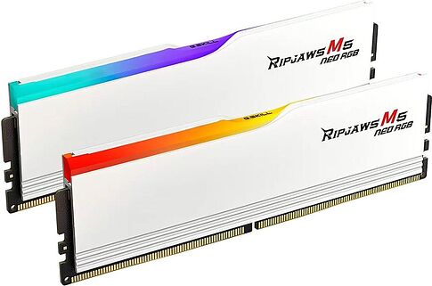 Оперативная память G.Skill Ripjaws M5 Neo RGB 2x32ГБ DDR5 6000 МГц F5-6000J3040G32GX2-RM5NRW