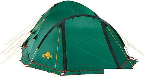Треккинговая палатка AlexikA Tower 3 Plus Fib (зеленый)