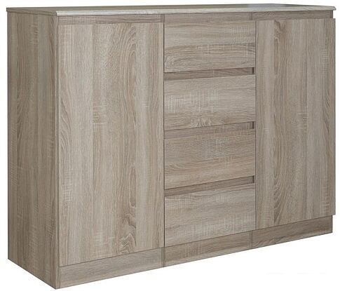 Тумба Евва Турин ТР-2D4S/S (дуб сонома)