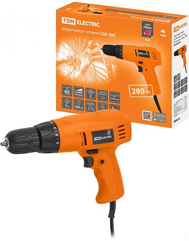 Дрель-шуруповерт TDM Electric SQ1030-0104