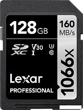 Карта памяти Lexar Professional 1066x SDXC LSD1066128G-BNNNG 128GB Карта памяти Lexar Professional 1066x SDXC LSD1066128G-BNNNG 128GB