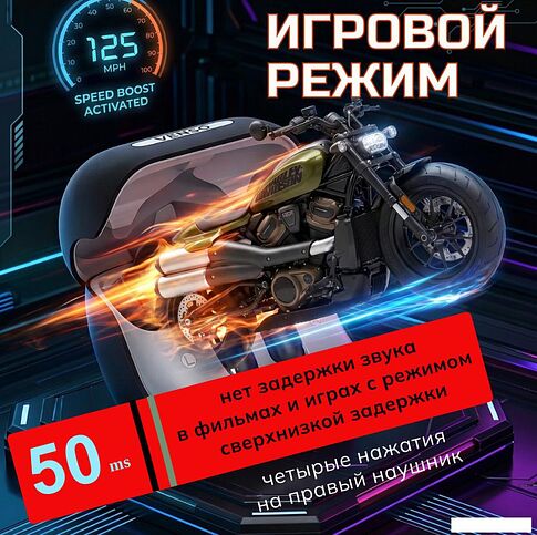 Наушники Venso VT-711 ANC (черный)