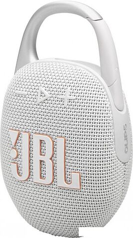 Беспроводная колонка JBL Clip 5 (белый)