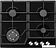 Варочная панель ZorG HAG61 FDW black silver