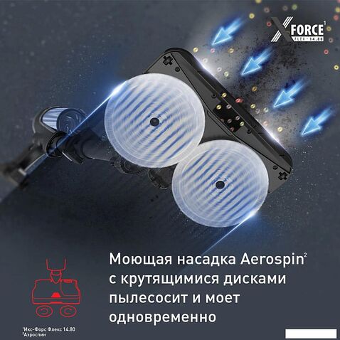 Пылесос Tefal X-Force Flex 14.80 Cordless Stick Vacuum TY9BC1WO