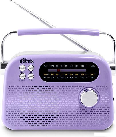 Радиоприемник Ritmix RPR-045 (сиреневый)