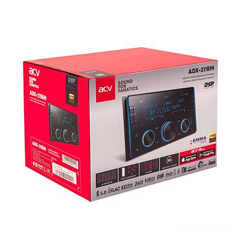 USB-магнитола ACV ADX-211BM DSP