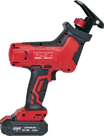 Сабельная пила ELITECH ПСА 18Л E2206.005.01 (с 1-м АКБ, кейс)