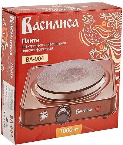 Настольная плита Василиса ВА-904 (коричневый)