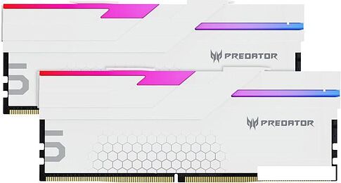 Оперативная память Acer Predator Hermes RGB 2x16ГБ DDR5 6800 МГц BL.9BWWR.399