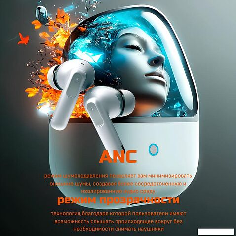 Наушники Venso VT-709 ANC (серый)