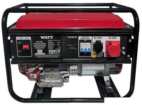Бензиновый генератор WATT WT-6002
