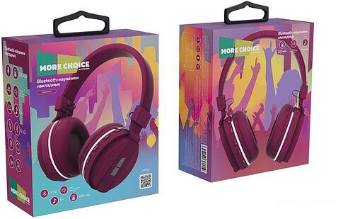 Наушники More Choice HW15 (красный)