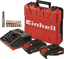 Дрель-шуруповерт Einhell TE-CD 18/40 Li 4513910 (с 2-мя АКБ, кейс)