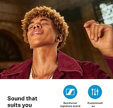Наушники Sennheiser Accentum True Wireless (черный)