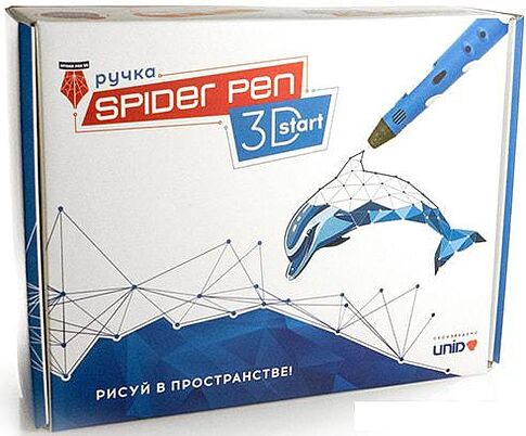 3D-ручка Spider Pen Start (синий)