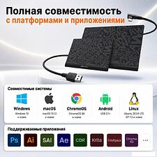 Графический планшет Digidraw Turing Basic M T610