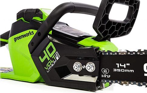 Аккумуляторная пила Greenworks GD40CS15 (с 1-м АКБ 2 Ah)