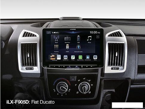 USB-магнитола Alpine iLX-F905D