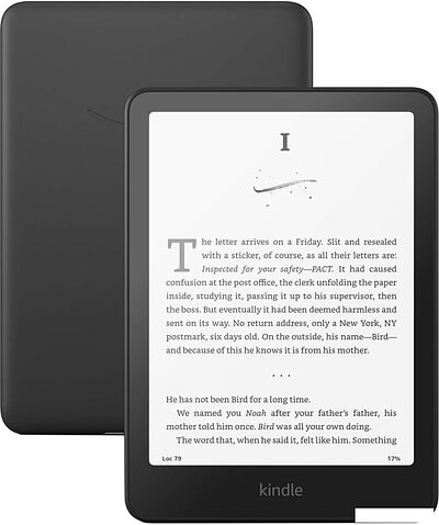 Электронная книга Amazon Kindle Paperwhite 2024 16GB Ad-supported (черный)