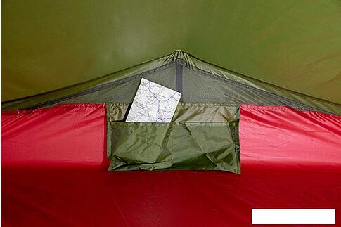Треккинговая палатка High Peak Peak Siskin 2.0 LW (Pesto/красный)