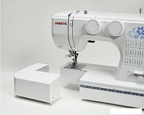 Электромеханическая швейная машина Janete 987Р (белый)
