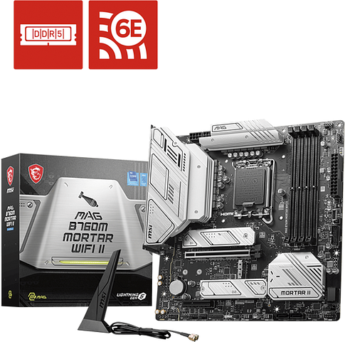 Материнская плата MSI MAG B760M Mortar WiFi II