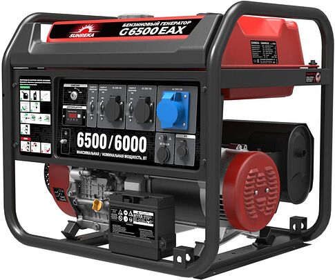 Бензиновый генератор SUNREKA G6500EAX