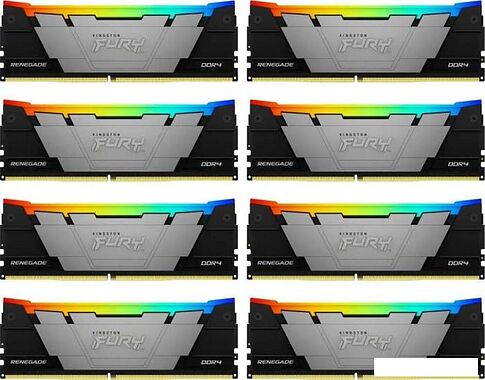 Оперативная память Kingston FURY Renegade RGB 8x32ГБ DDR4 3200 МГц KF432C16RB2AK8/256