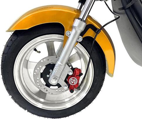 Электроскутер Yakama АР-Н008-3 (золотой)