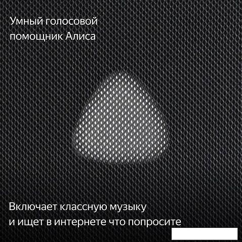 Умная колонка Яндекс Станция Макс (с хабом умного дома Zigbee, черный)