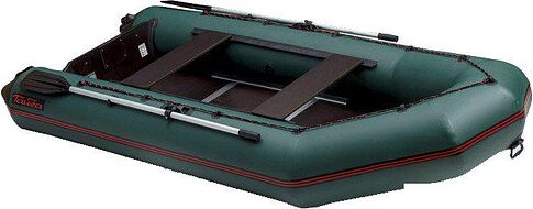 Моторно-гребная лодка Leader Boats Тайга-340 киль 0062872 (зеленый)