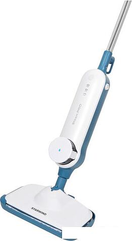 Паровая швабра StarWind SSM5400 (белый/темно-синий)