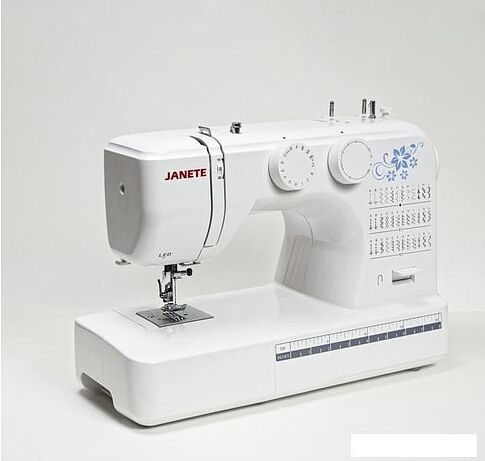 Электромеханическая швейная машина Janete 987Р (белый)